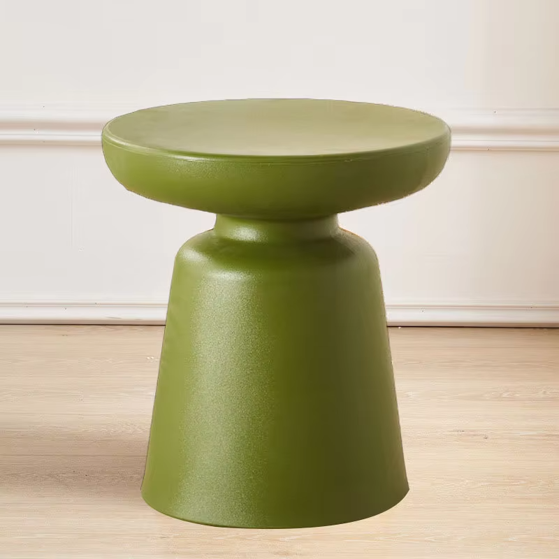 K-star Household Coffee Table Living Room Plastic Circular Macaron Color Small Size Side Table Balcony Modern And Simple