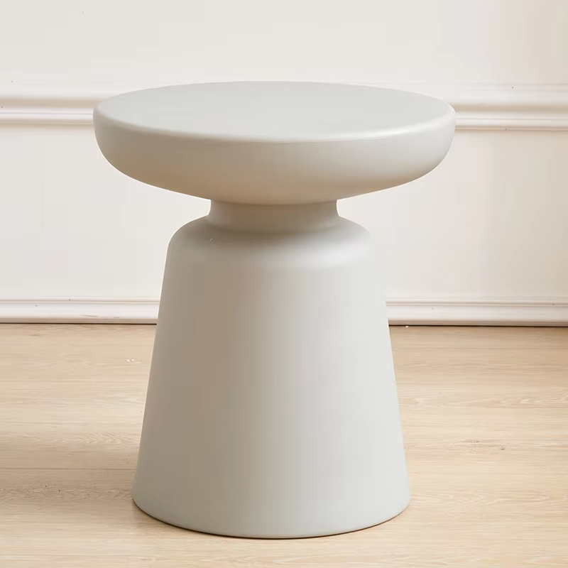 K-star Household Coffee Table Living Room Plastic Circular Macaron Color Small Size Side Table Balcony Modern And Simple