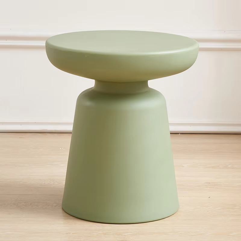 K-star Household Coffee Table Living Room Plastic Circular Macaron Color Small Size Side Table Balcony Modern And Simple