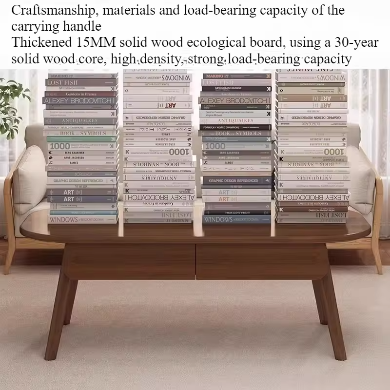 New simple solid wood core sofa coffee table coffee table living room household small apartment modern simple small table