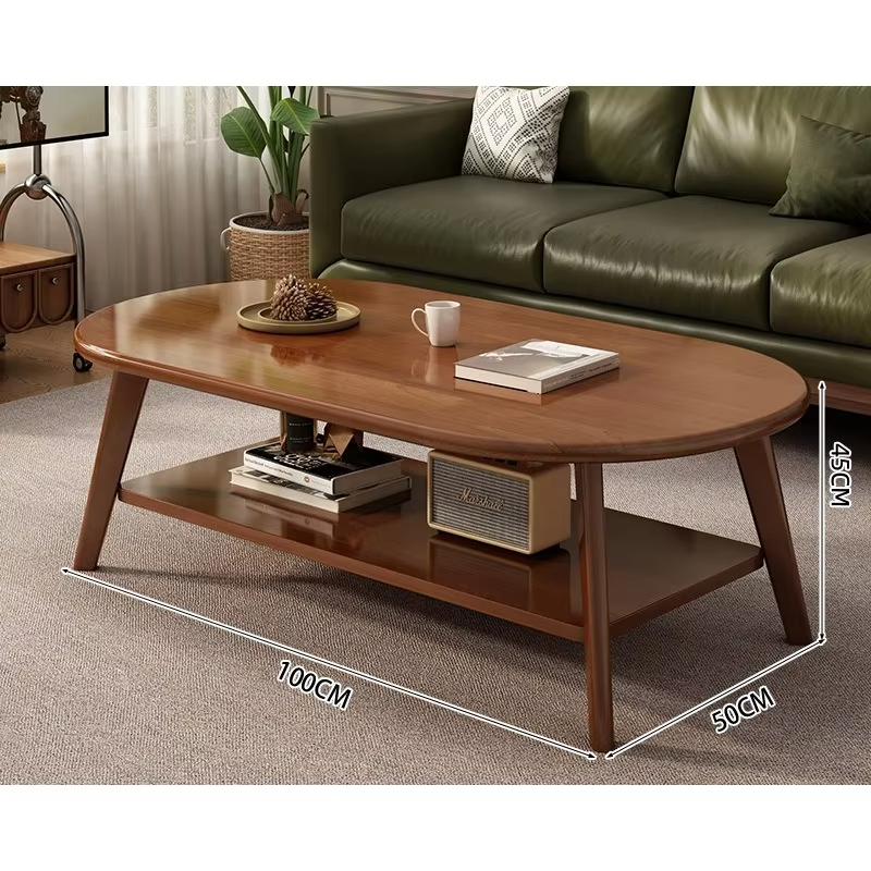 New simple solid wood core sofa coffee table coffee table living room household small apartment modern simple small table