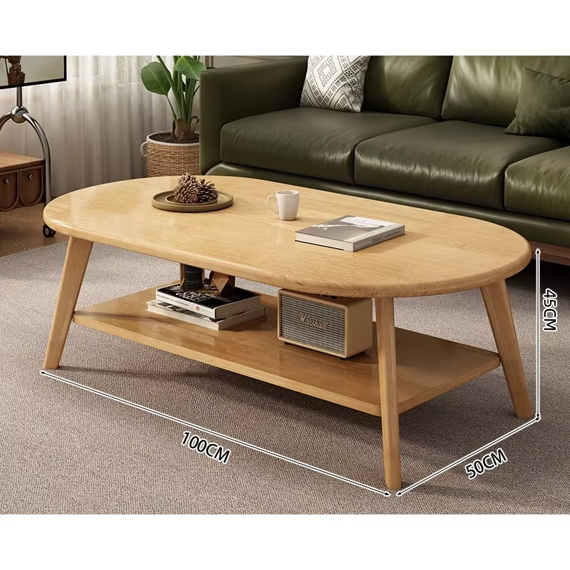 New simple solid wood core sofa coffee table coffee table living room household small apartment modern simple small table