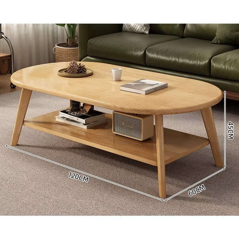 New simple solid wood core sofa coffee table coffee table living room household small apartment modern simple small table