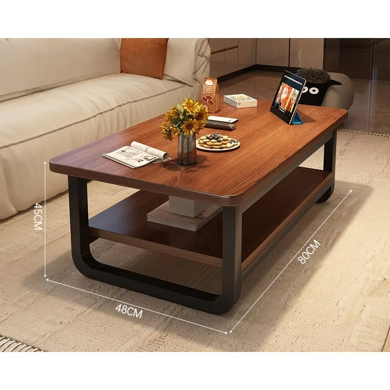 New simple solid wood core sofa coffee table coffee table living room household small apartment modern simple small table