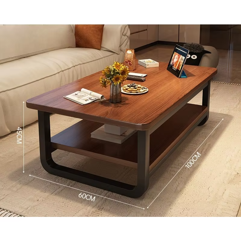 New simple solid wood core sofa coffee table coffee table living room household small apartment modern simple small table