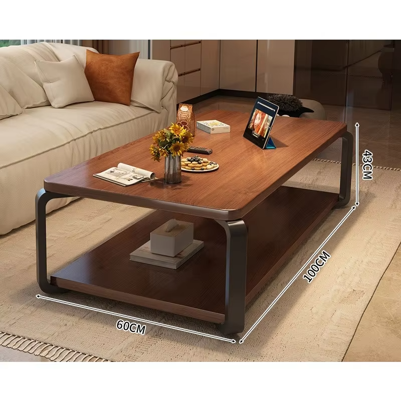 New simple solid wood core sofa coffee table coffee table living room household small apartment modern simple small table