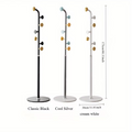 Simple new Chinese floor coat rack single pole hanger bedroom living room entrance hanging clothes rack