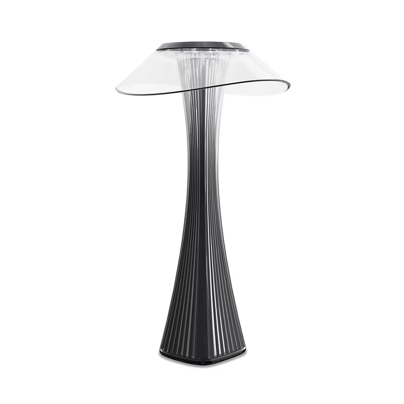 WWPPU Petite Waist LED Table Lamp Stepless Dimming Touch Control USB Rechargeable Desk Light Modern Bedside Coffee Bar Lamp