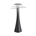 WWPPU Petite Waist LED Table Lamp Stepless Dimming Touch Control USB Rechargeable Desk Light Modern Bedside Coffee Bar Lamp